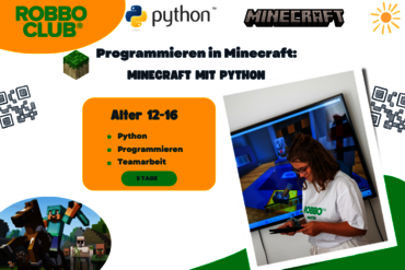 Robbo Minecraft Camp mit Python 2. Bezirk
