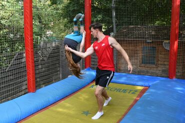 Englischtagescamp Wien / Trampolin