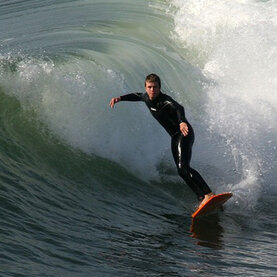 Surf die Welle in Portugal / Ostern