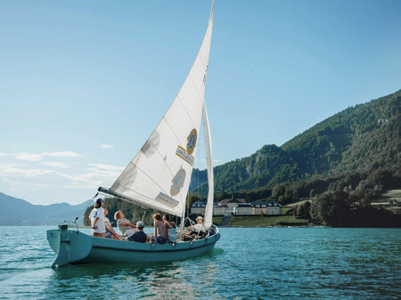 Segeln lernen für Kinder am Wolfgangsee im Ferienhort Camp