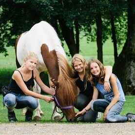 Reitcamp am Islandpferdegestüt Sommer