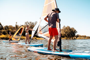 Windsurfcamps auf der Neuen Donau