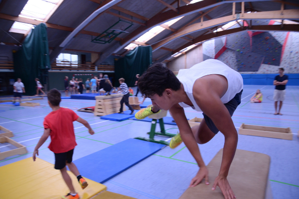 Parkour-Camp am BORG Hegelgasse