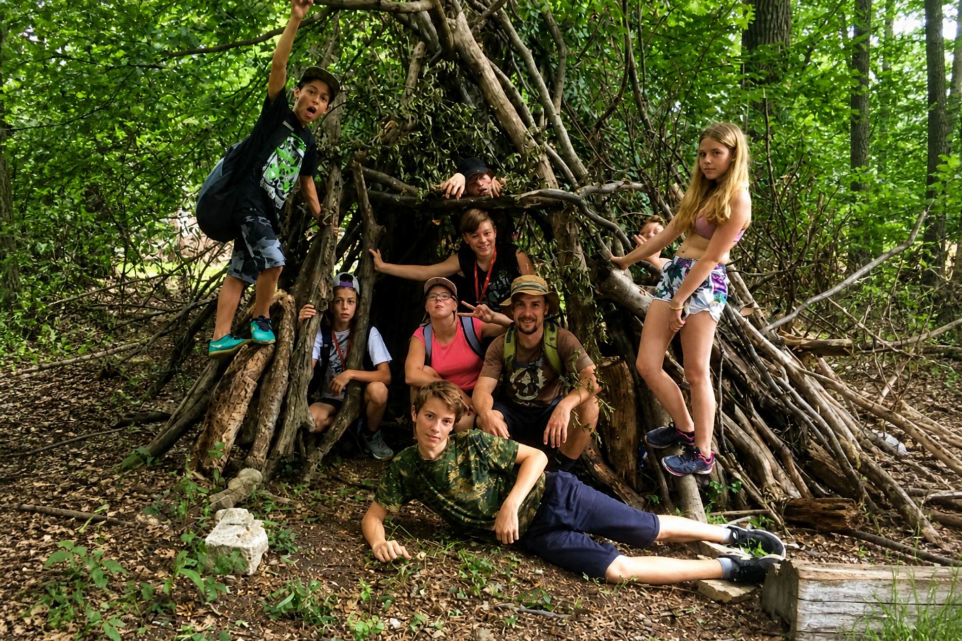 Outdoor & Abenteuer-Camp auf der Birkenwiese Prater